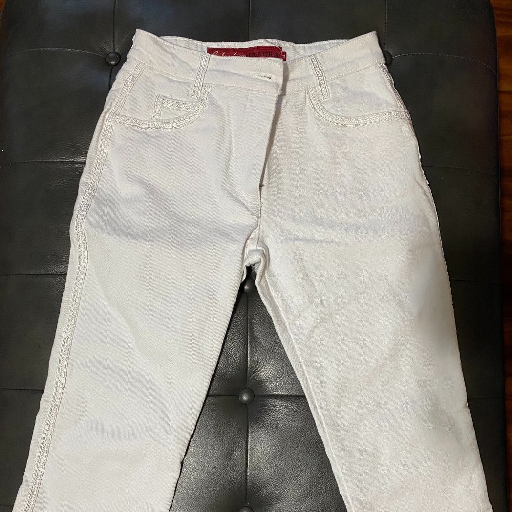 Barbara Lesser white jeans